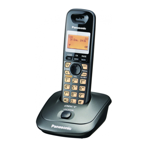 Panasonic KX-TG4011LAT User manual