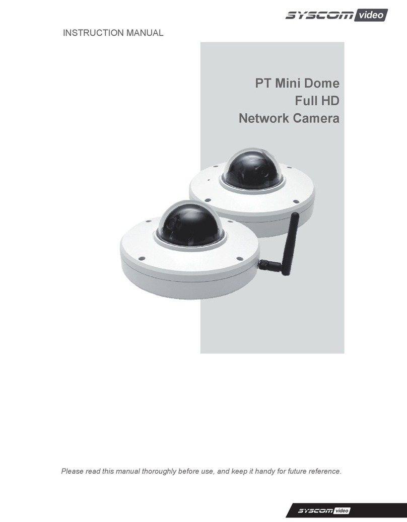 Syscom Video PT Mini Dome instruction manual