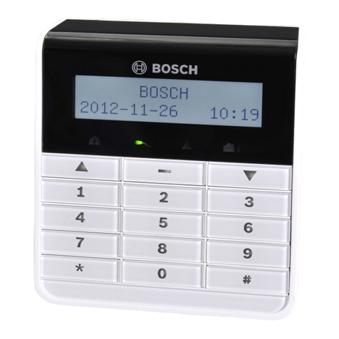 Bosch AMAX 2100 User manual
