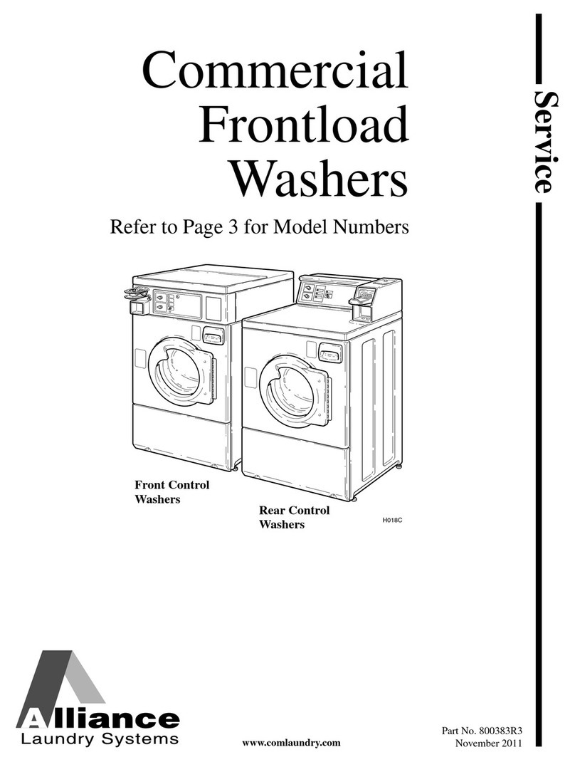 Alliance Laundry Systems HWF261*E User manual