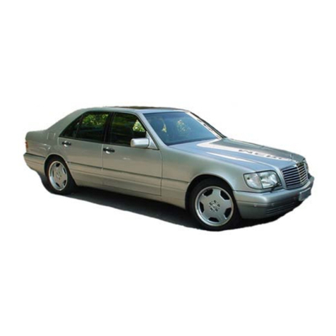 Mercedes-Benz 500 SEC Operator's manual