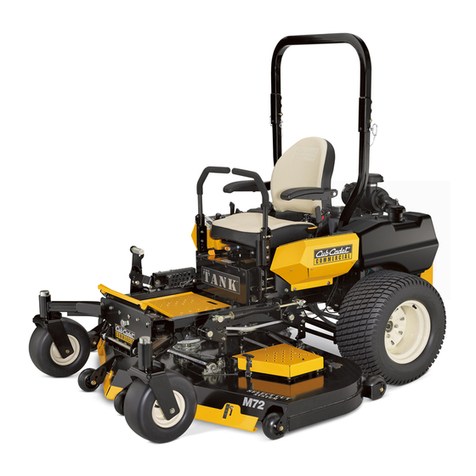 Cub Cadet THE TANK M72 User manual Cub Cadet THE TANK M72 User manual