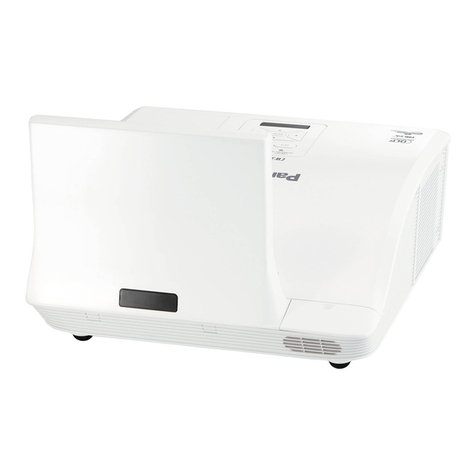Panasonic PT-CW330U User manual