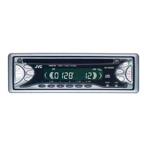JVC KD-S5050 - In-Dash CD Player User manual JVC KD-S5050 - In-Dash CD Player User manual