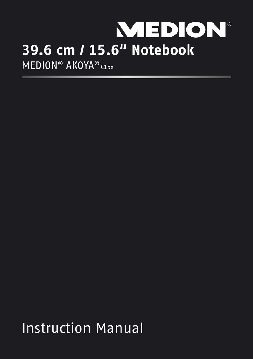 Medion AKOYA C15x instruction manual