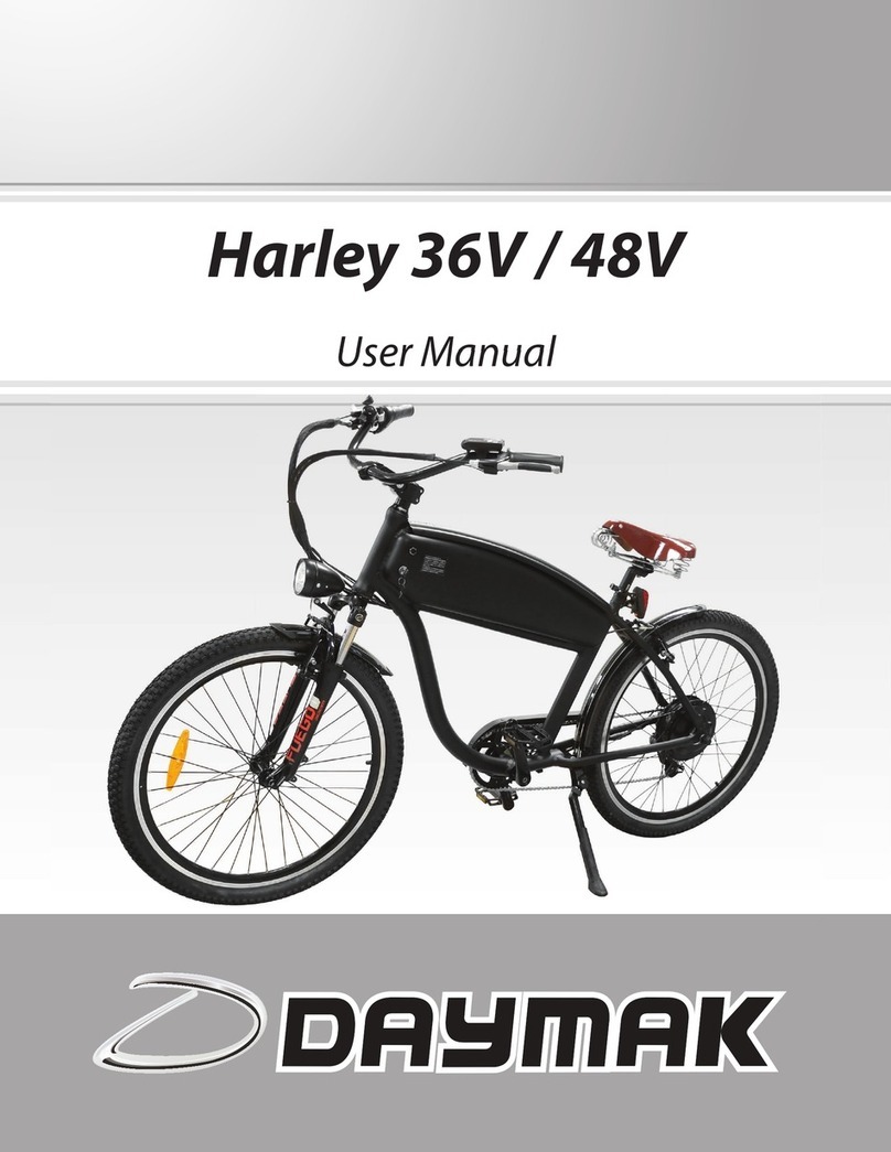 Daymak Harley 36V User manual
