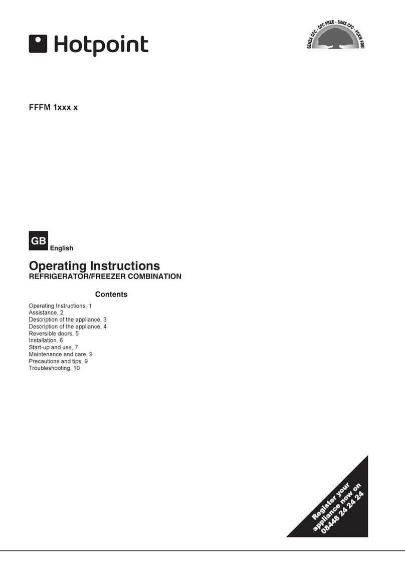 Hotpoint FFFM 1 Series User manual