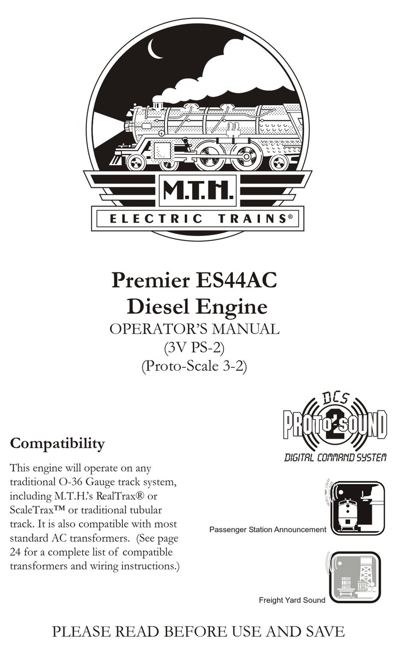 M.T.H. Premier ES44AC User manual