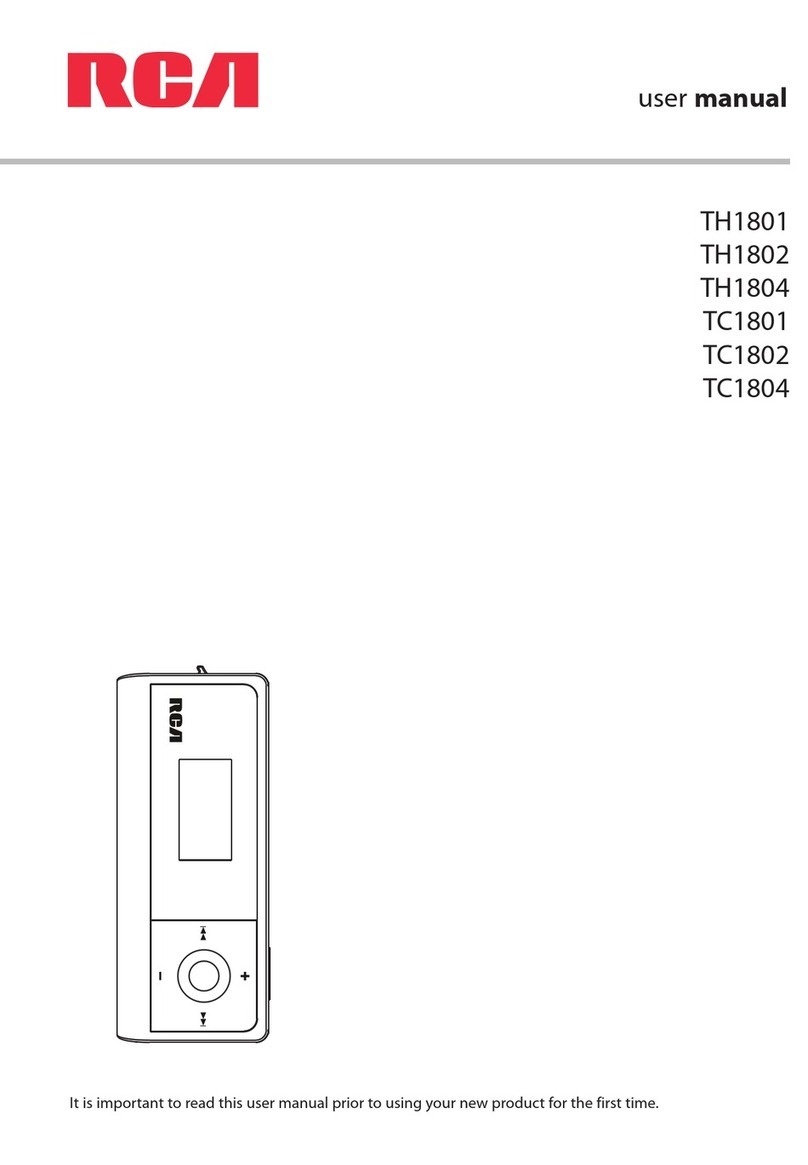 RCA TH1801 user manual