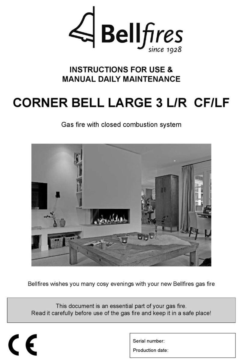 Bellfires 3 L/R CF/LF Installation and operation manual