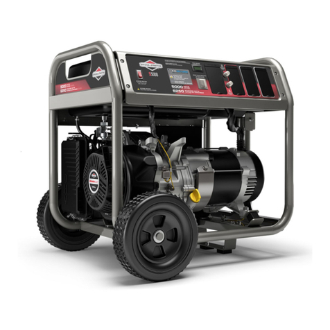 Briggs & Stratton 5000 Watt User manual