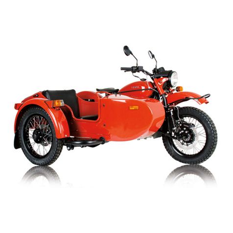 URAL Motorcycles 2015 Gear Up User manual