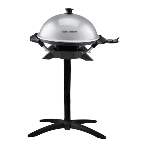 George Foreman GFO200S User manual