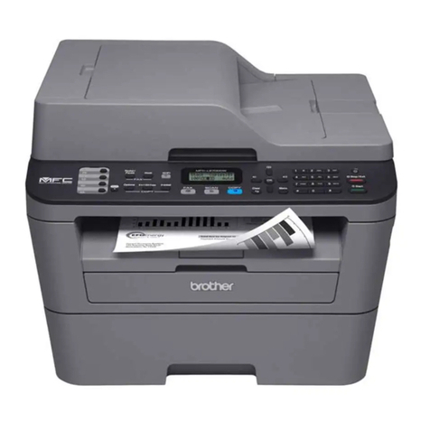 Brother MFC-L2700D Operating and maintenance manual