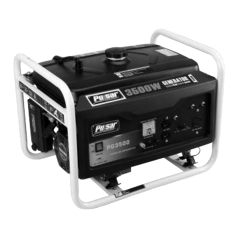 Pulsar PG3500 User manual