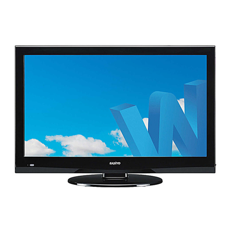 Sanyo LCD-37XR9DA User manual