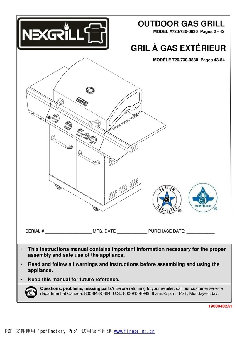 Nexgrill 720 manual