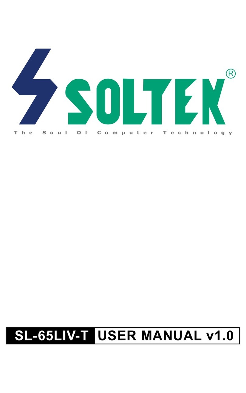 SOLTEK SL-65LIV-T user manual