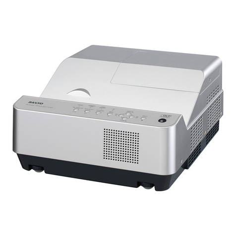 Sanyo PDG-DXL2000 - 2000 Lumens User manual