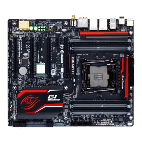 Gigabyte GA-X99-Gaming 7WIFI user manual