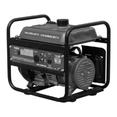 Sportsman GEN154 instruction manual
