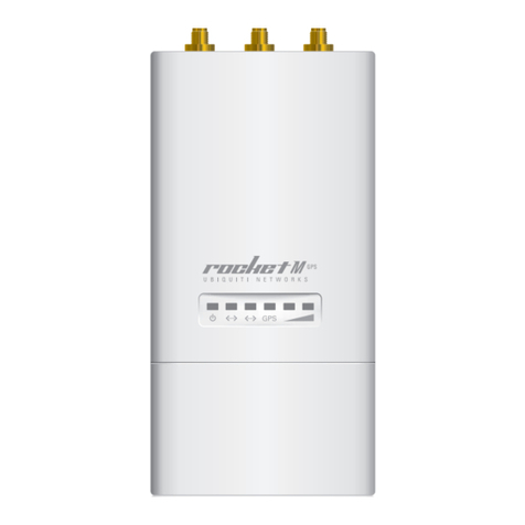 Ubiquiti M2 GPS Rocket M Series quick start guide