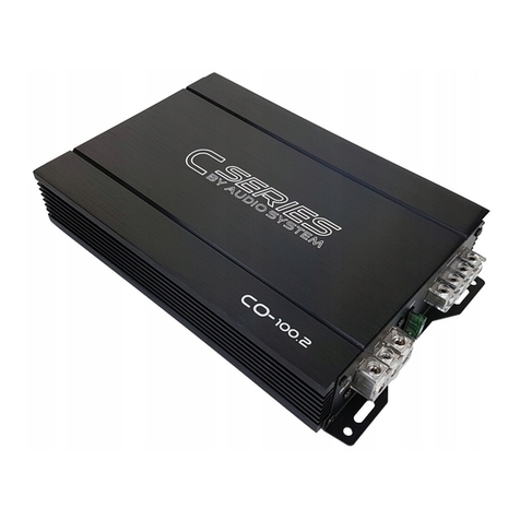 Audiosystem C Series owner's manual