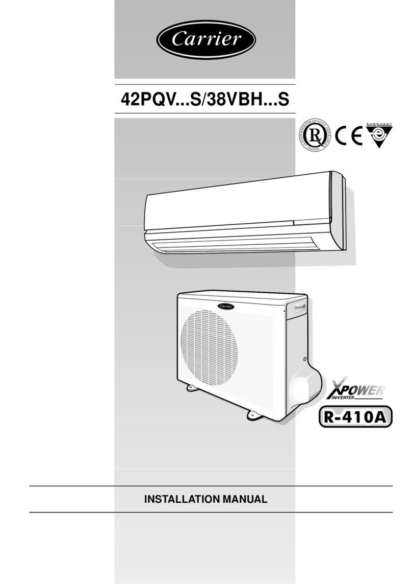 Carrier 42PQV...S User manual