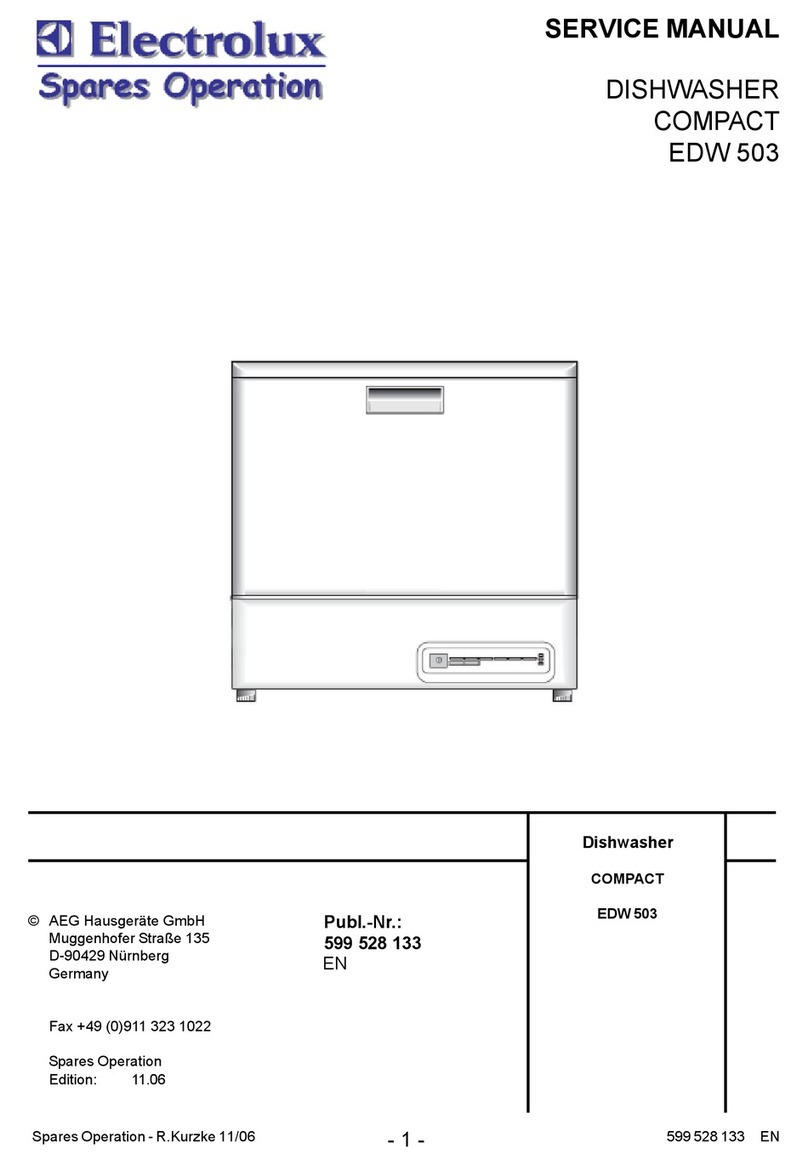 Electrolux EDW 503 Service manual