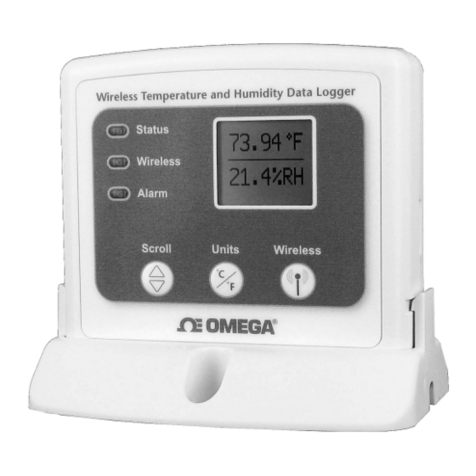 Omega OM-CP-RFRHTemp2000A User manual