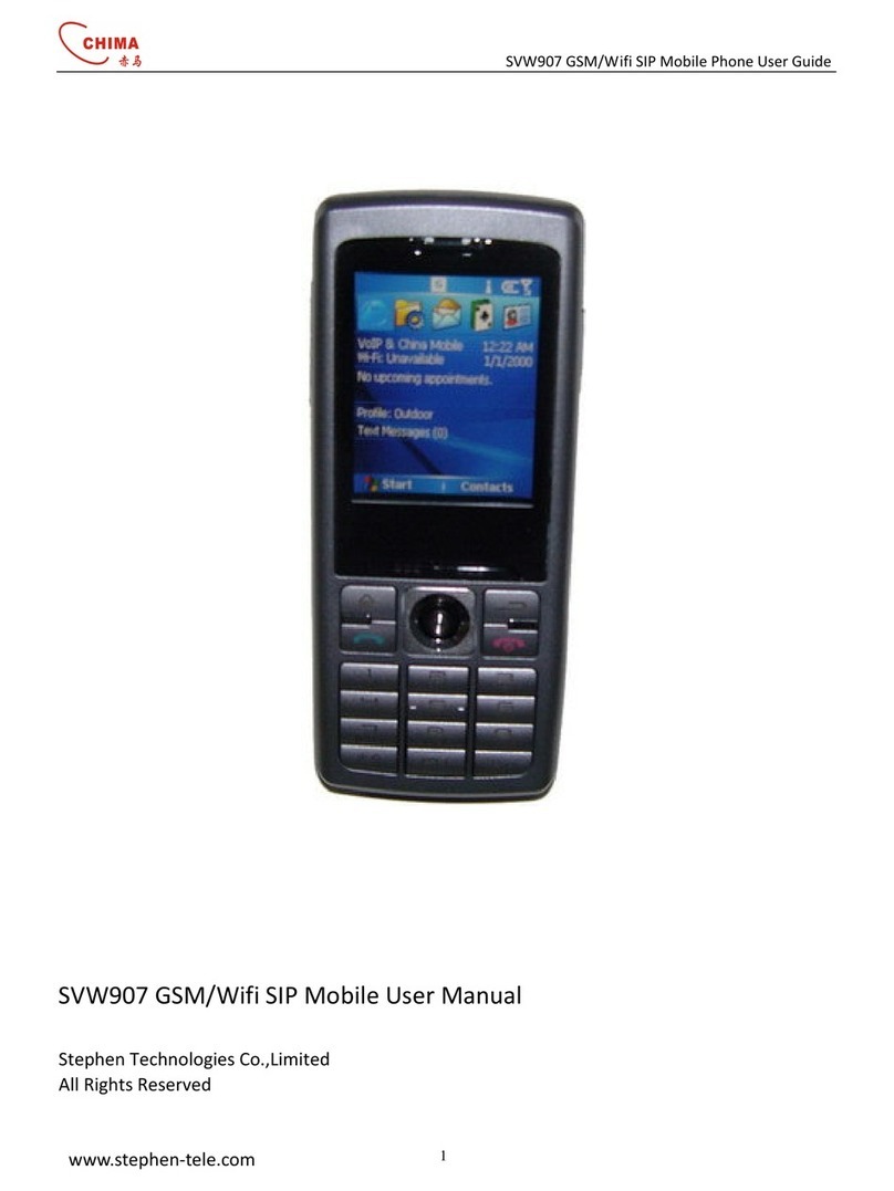 Chima SVW907 user manual