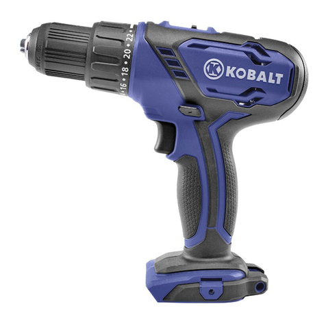 Kobalt K18LD-26A User manual