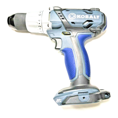 Kobalt K20LD-26A User manual