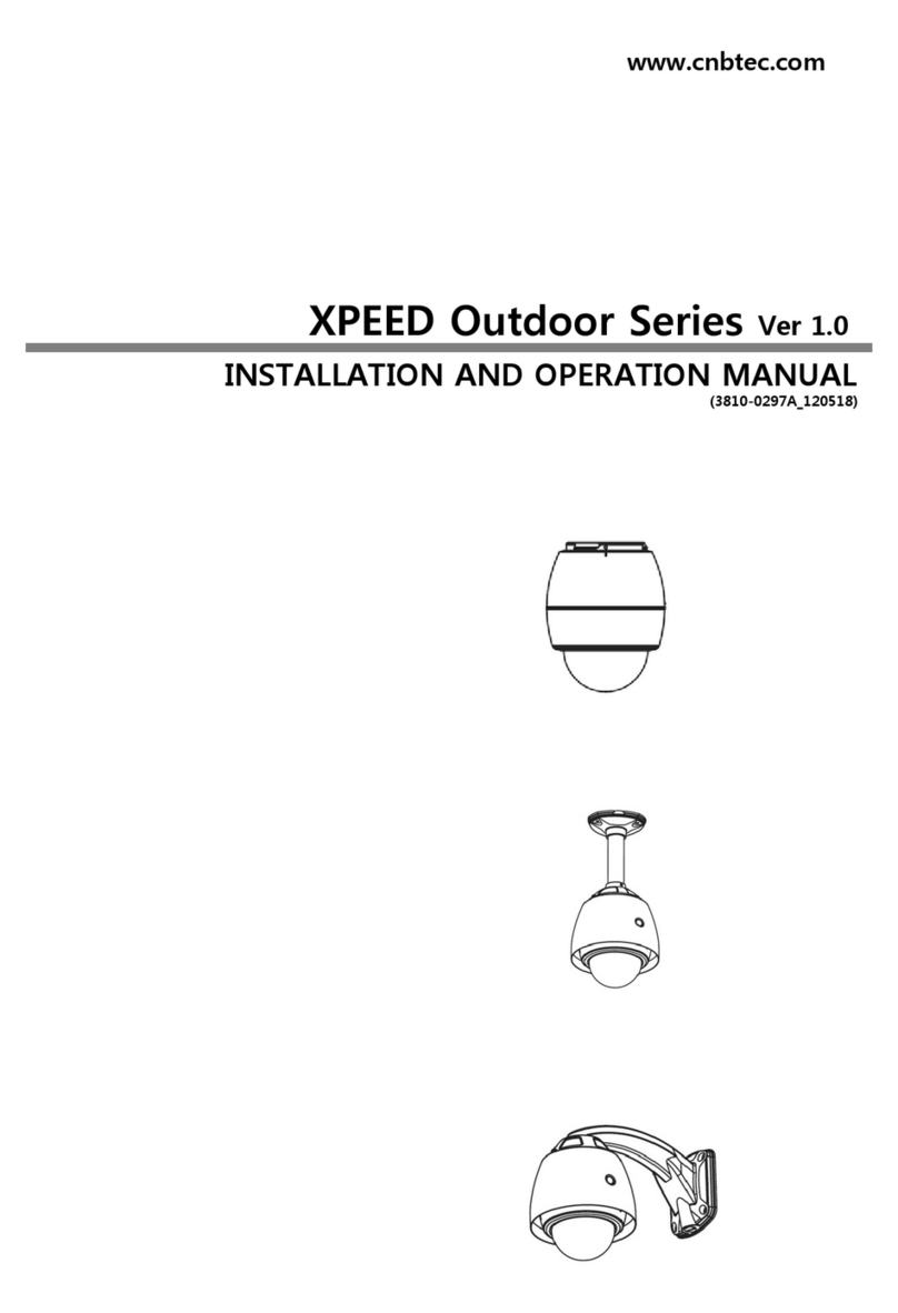 CNB S2465NX Installation and operation manual