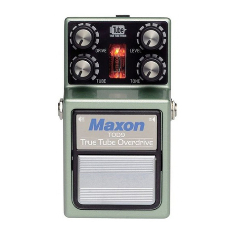 Maxon TOD9 user guide