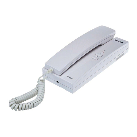 KOCOM KVM-524GS Manual