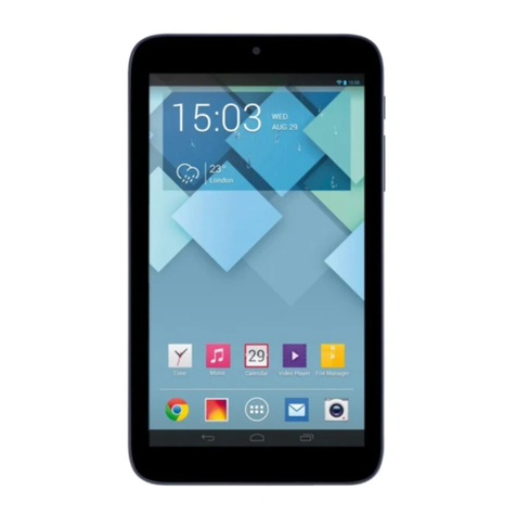 Alcatel ONETOUCH PIXI 7 I 212 quick start guide