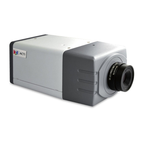 ACTi D21FA Hardware manual ACTi D21FA Hardware manual