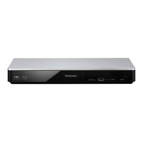 Panasonic DMP-BDT271 User manual