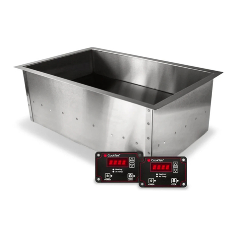 CookTek SinAqua IHW061-22 User manual