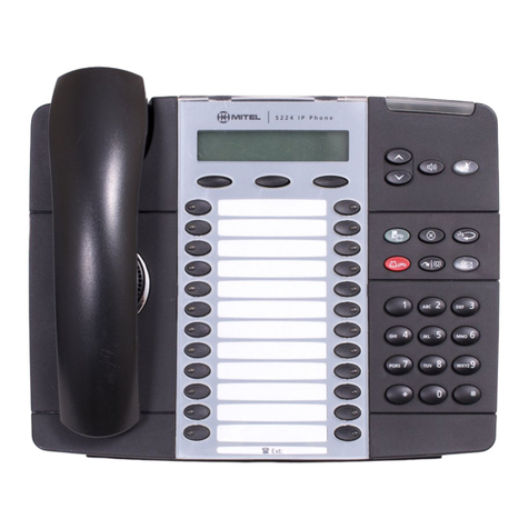 Mitel 5224 User manual