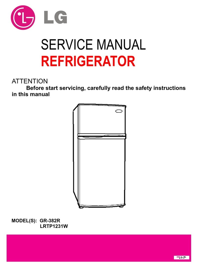 LG GR-382R Service manual
