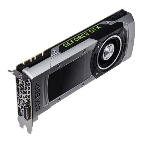 Nvidia GeForce GTX 980 Ti User manual