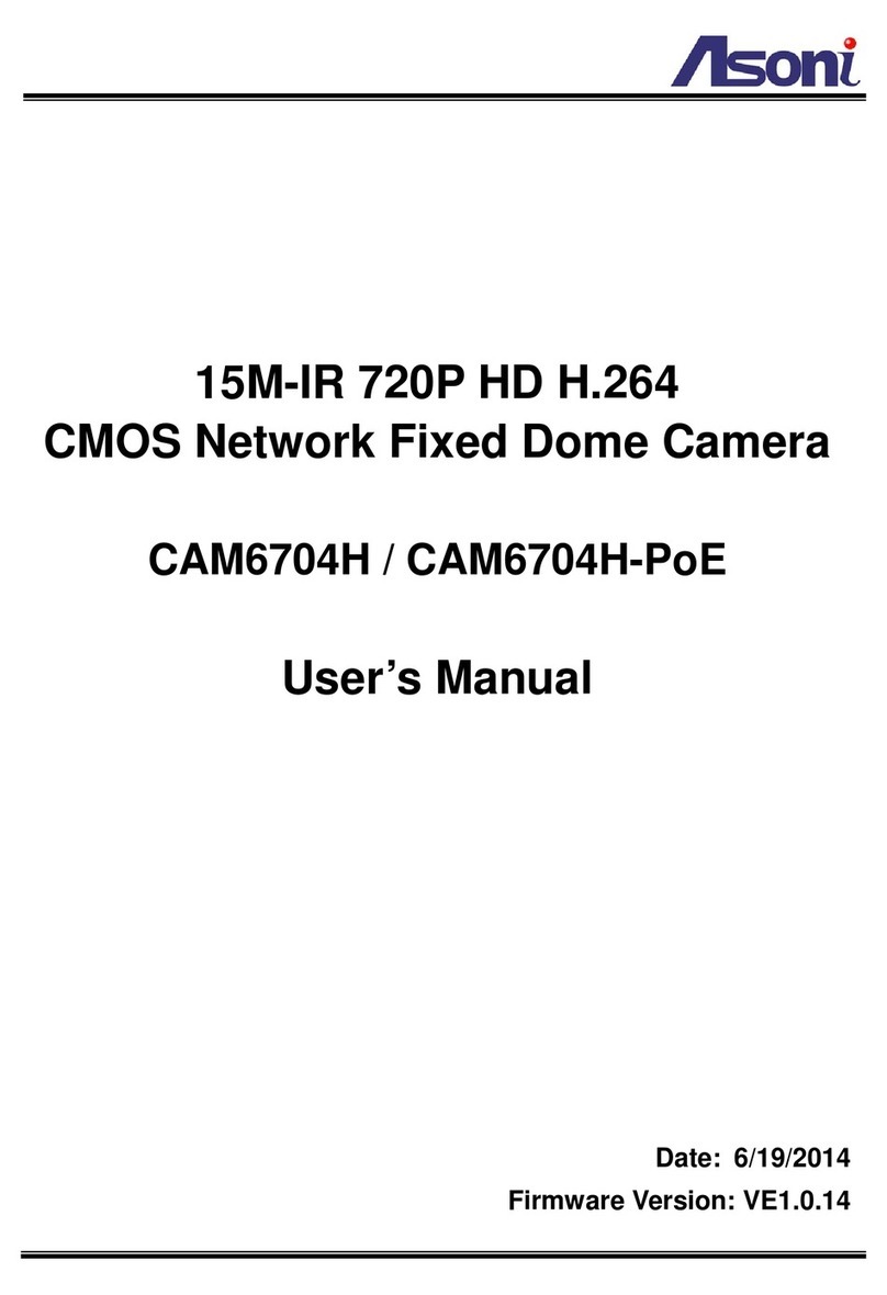 Asoni CAM6704H user manual