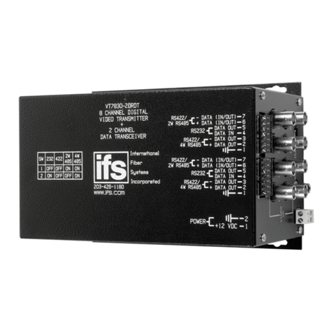 Interlogix VT7820-2DRDT Installation & operation instructions
