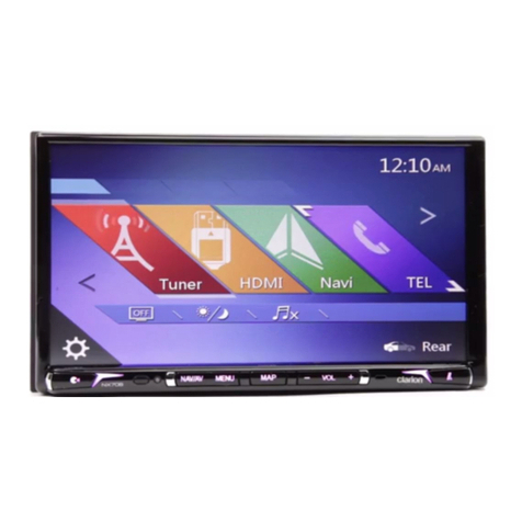 Clarion NX706E User manual