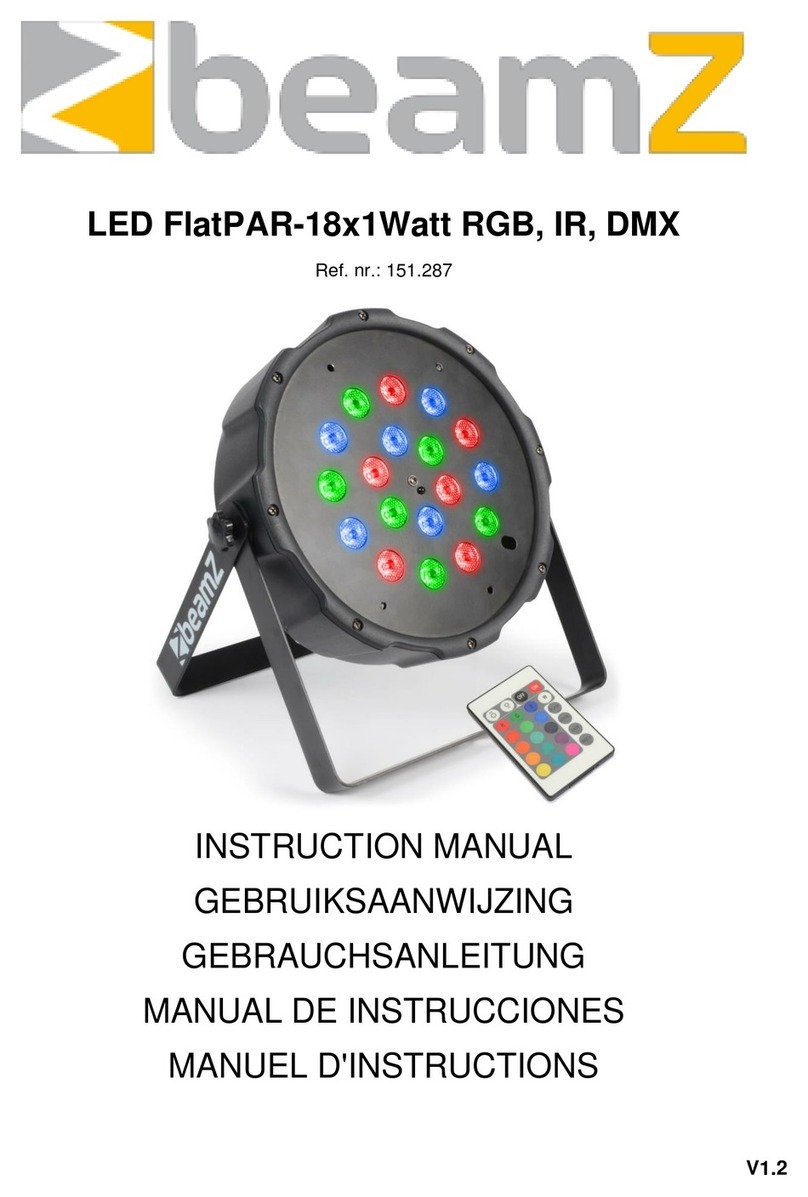 Beamz 151.287 User manual