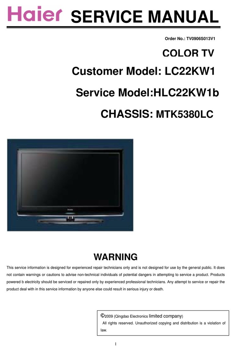 Haier LC22KW1 User manual