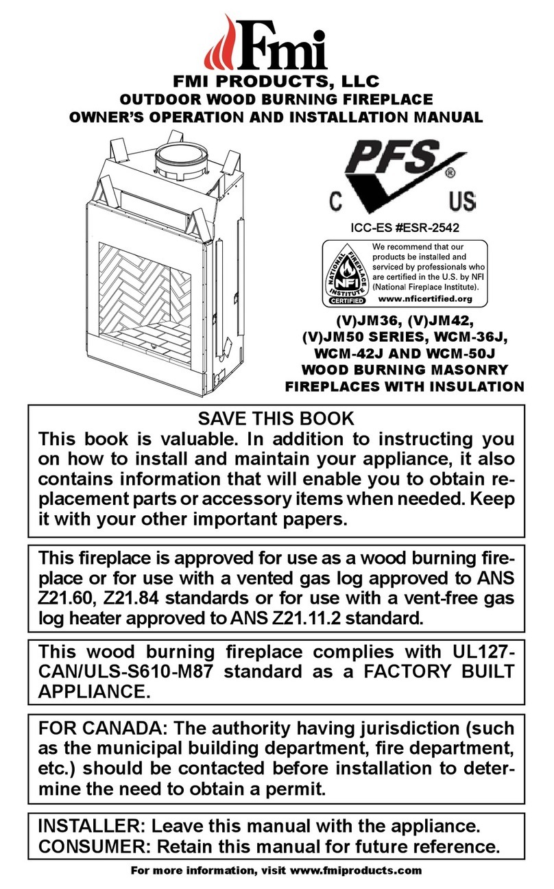 FMI VM36 Series OWNER'S OPERATION AND INSTALLATION MANUAL