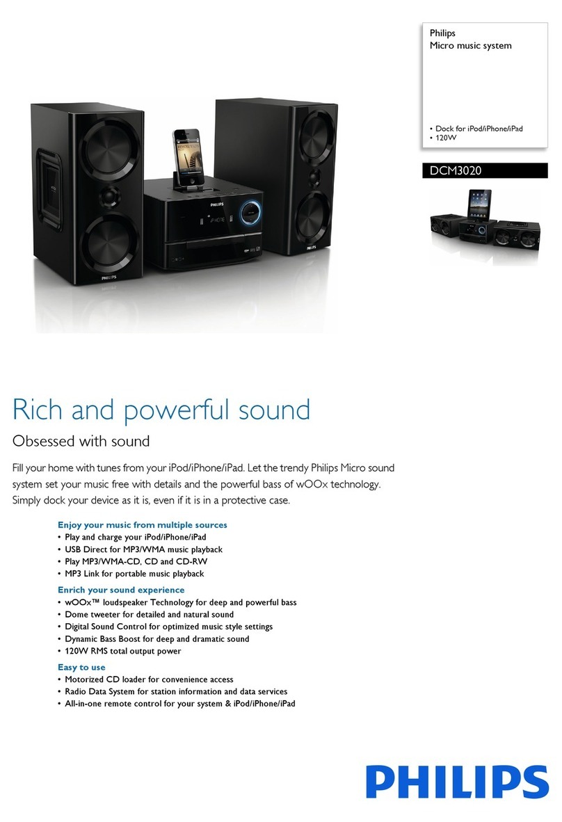 Philips DCM3020/79 User manual